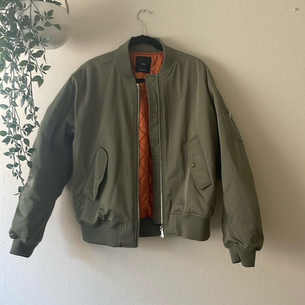 Mango Bomber Jacket